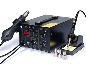 YIHUA-852/852D/852D+ Series 2 in 1 Hot Air Rework Station with Soldering Iron