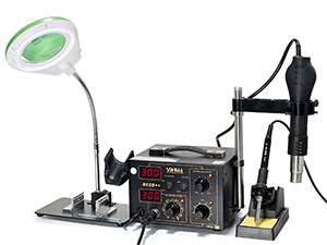 YIHUA-852D++ Hot Air Rework Station with Soldering Iron