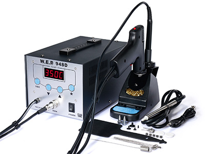 High Frequency Lead Free Desoldering Station, Item WEP-948D Basic/ Upgrade Version